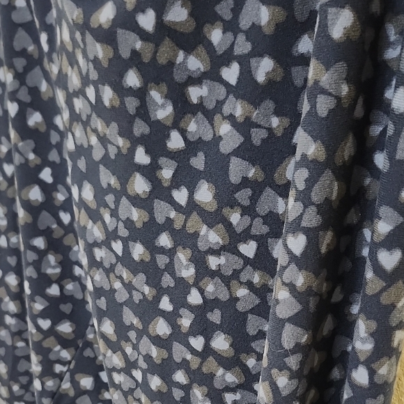 Calvin Klein Blue and White Pajama Set with Long Sleeves and Soft Fabric - Picture 6 of 7